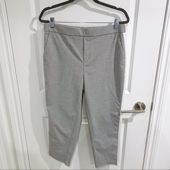 Mango gray pants with side stripe - Picture 1 of 4